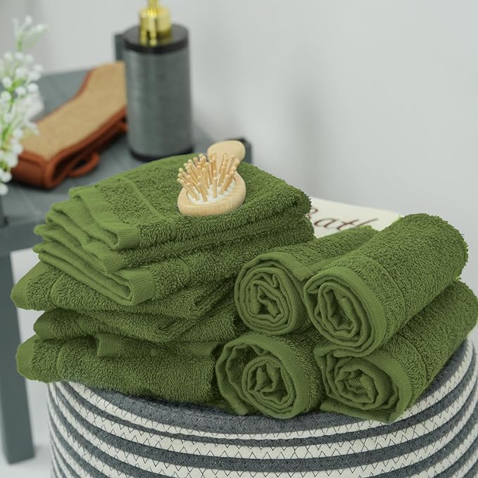 Tens Towels Pack of 60 Washcloths, 12 x 12 Inches, Lighter Weight, Quick to Dry - Image 3