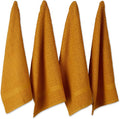 DII Basic Terry Collection Waffle Dishtowel Set, Solid Honey Gold, 4 Piece by DII