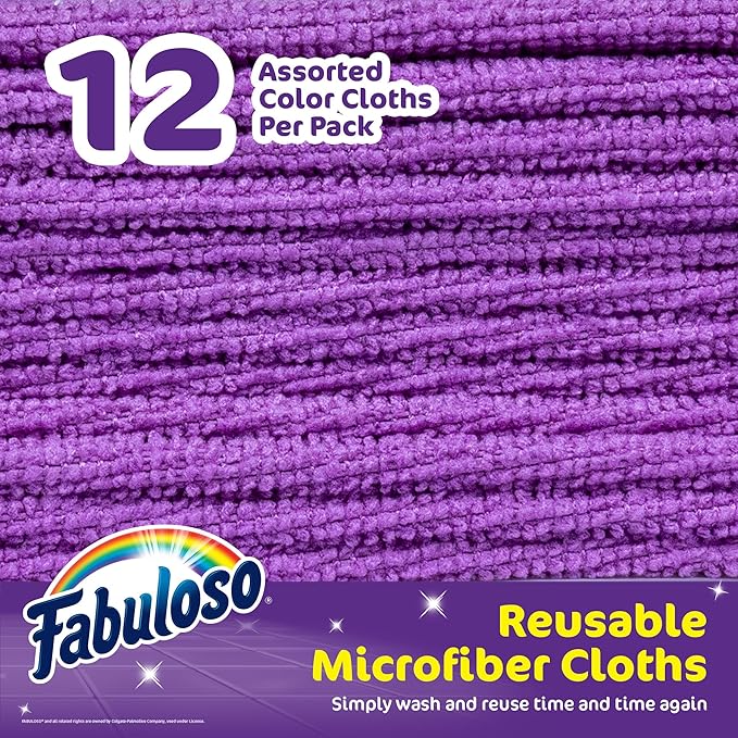Fabuloso Microfiber Cleaning Cloths - Image 2