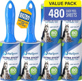 PetLovers Lint Rollers for Pet Hair Extra Sticky 6 Pack by PetLovers