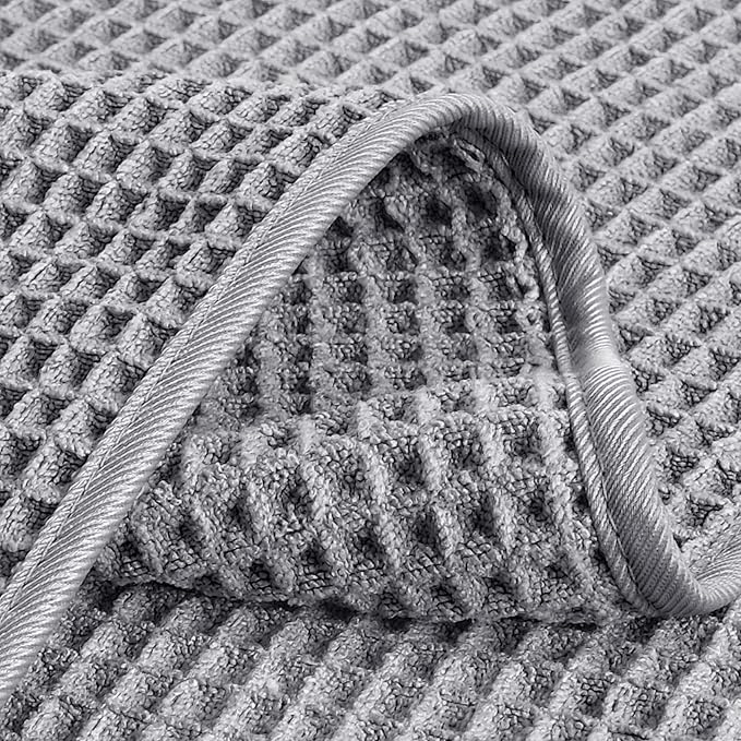 POLYTE 430 GSM Microfiber Lint Free Hand Towel, 16 x 30 in, 4 Pack - Image 4
