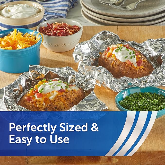 Reynolds Wrap Pre-Cut Pop-Up Aluminum Foil Sheets, 14 x 10.25 Inches, 50 Sheets - Image 5