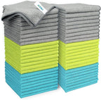 AIDEA Microfiber Cleaning Cloth-50PK, Soft Microfiber Towels by AIDEAHOME