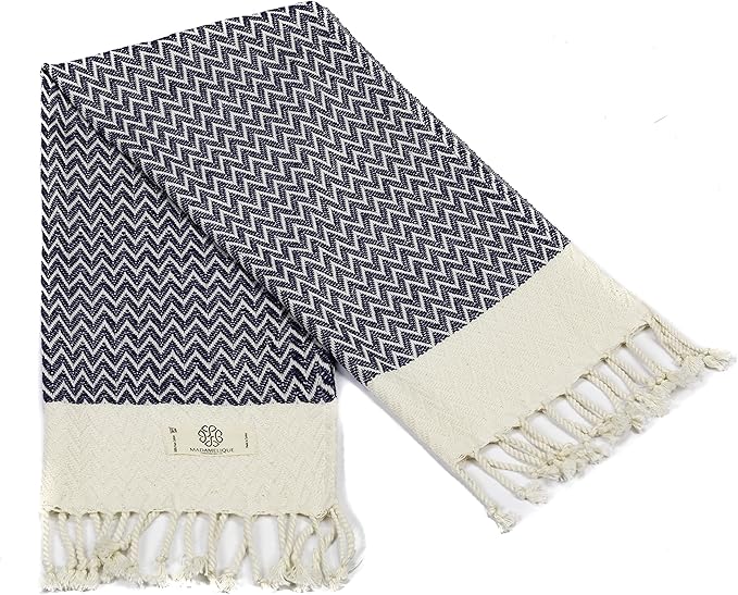 Madamelique Exclusive Hand Towels Set of 2-18 x 40 Inches - Image 5