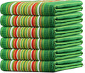 Urban Villa Kitchen Towels Waffle Stripes Dish Towels by CottonTrends