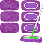 Reusable Microfiber Mop Pads by ZMZPA