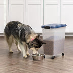 IRIS USA Airtight Dog Food Storage Container, Attachable Wheels, - Image 5