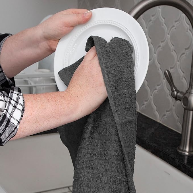 Ritz Premium Kitchen Towel and Dish Cloth Value Set: Highly Absorbent, Super - Image 4