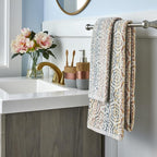 SKL Home Rhapsody 100% Cotton Premium Bath Towel, 550 GSM, Reversible, Soft & - Image 5