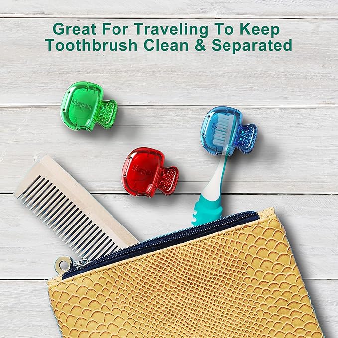Mspan Toothbrush Head Cover Cap: Toothbrush Protector Brush Pod Case Protective - Image 6