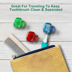 Mspan Toothbrush Head Cover Cap: Toothbrush Protector Brush Pod Case Protective - Image 6
