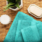 SUPERIOR Solid Egyptian Cotton Towel Set, Hand Towel 20” x 30”, Bath Towel 30” - Image 5