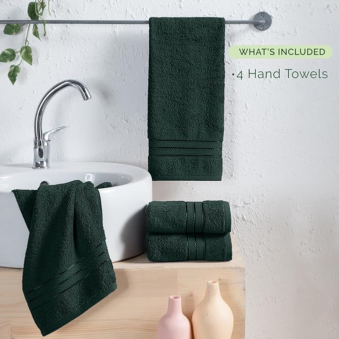 Elegant Comfort Three Line Popcorn Towel Set - Image 4