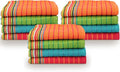 TEXAS LINEN CO. Kitchen Dish Towels, 100% Cotton Salsa Towels, Highly Absorbent by TexasLinenCo