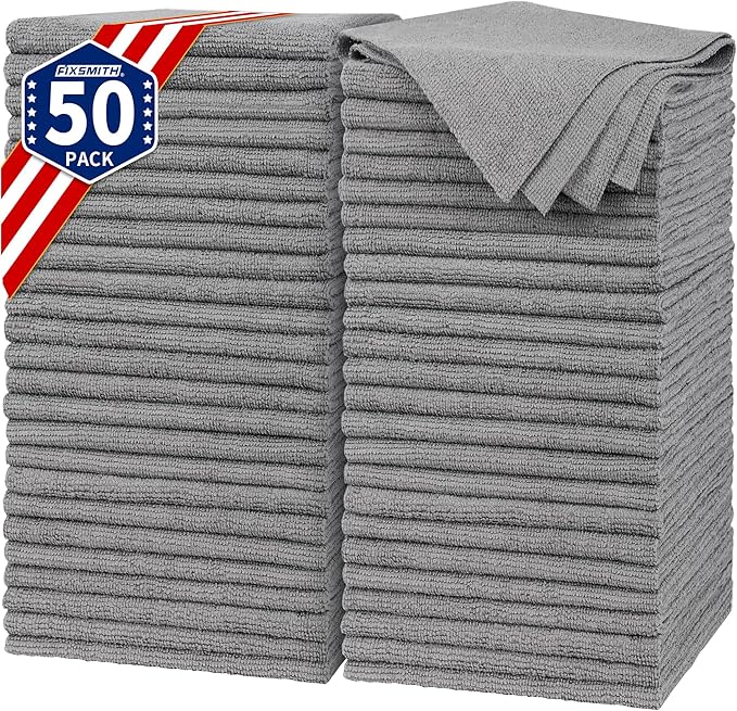 FIXSMITH Shop Towels, Microfiber Towels by FIXSMITH