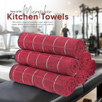 Utopia Towels 8 Pack Kitchen Towels Set, 12x12 Inches, Highly Absorbent and - Image 7