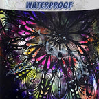 Personalize Mandala Laundry Basket Oxford Cloth Foldable Galaxy Laundry Hamper - Image 4