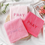 Peryiter 3 Pcs Farmhouse Bathroom Decor Hand Towels 14x29 Inch Cotton Bath - Image 3