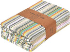 Urban Villa Kitchen Towels Beige Stripes Dish Towels - Image 8