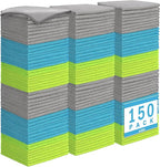 AIDEA Microfiber Cleaning Cloth-150PK, Soft Microfiber Towels by AIDEAHOME