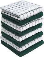 Bumble Dish Cloths | 12" x 12" | 100% Cotton Kitchen Towels | 405 GSM | Soft by BumbleTowels