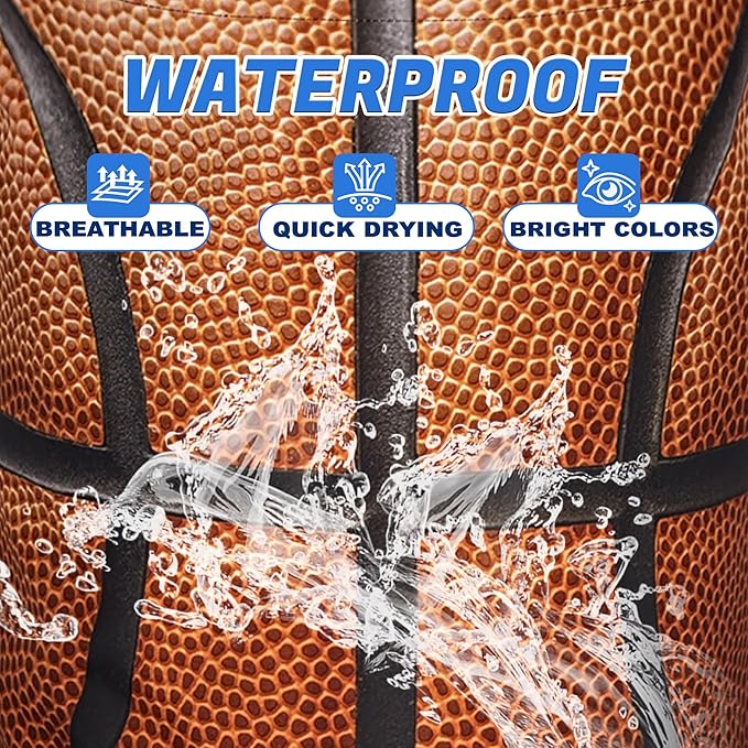 Basketball Laundry Basket Ball Texture Oxford Cloth Laundry Hamper - Image 4