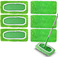 6 Pack Reusable Microfiber Mop Pads Compatible by GreatHomeCleaningHelper
