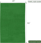 Elegant Comfort Three Line Popcorn Extra Large Luxury Bath Towel - Image 4