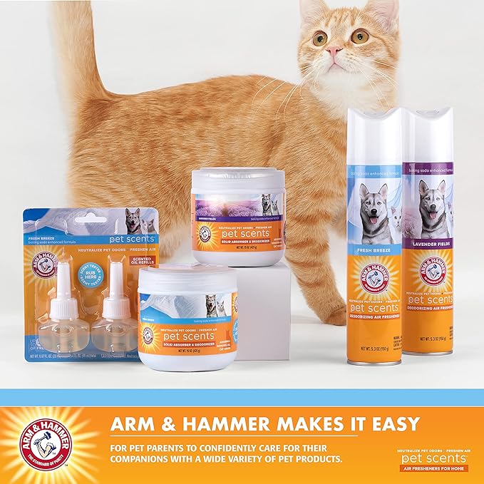 Arm & Hammer Pet Scents Gel Odor Eliminator, Solid Baking Soda Deodorizer - Image 4