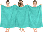 American Soft Linen 100% Cotton 600 GSM Turkish 40x80 Oversized Bath Towel Sheet by AmericanSoftLinen