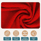 Casa Platino Dish Towels for Kitchen Drying Kitchen Towels – 8 Pc Durable - Image 8