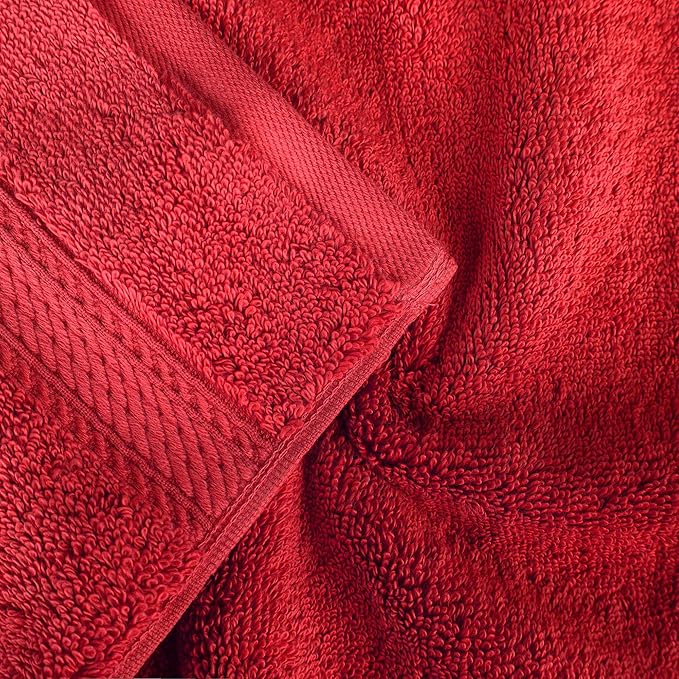SUPERIOR Egyptian Cotton Pile Bath Sheet Set of 2, Ultra Soft Luxury Towels - Image 5