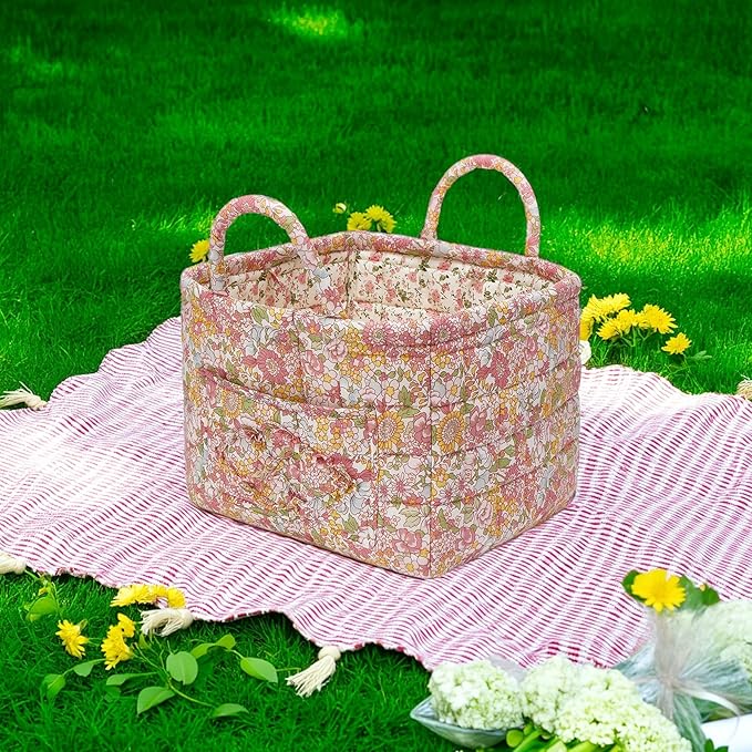 Quilted Fabric Storage Baskets - Image 7
