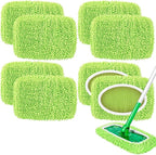 8 Pack Reusable Mop Pads Compatible by Nicemiya