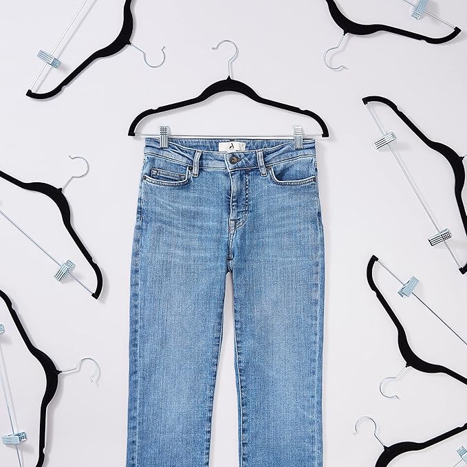 Amazon Basics Velvet Non-Slip Skirt Clothes Hangers - Image 3