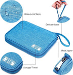 CILLA Travel Cord Organizer Case, Portable Waterproof Storage Bag - Image 4