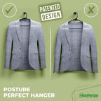 NEATERIZE Clothes Hangers Plastic 100 Pack - Image 3