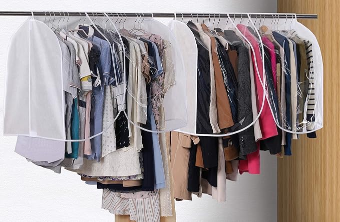 SLEEPING LAMB Extra Large Hanging Garment Rack Cover Storage - Image 4