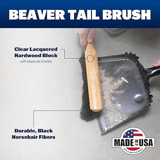 MARSHALLTOWN 13 1/2 Inch Beaver Tail Brush, 12 Pack, Made in The USA - Image 5