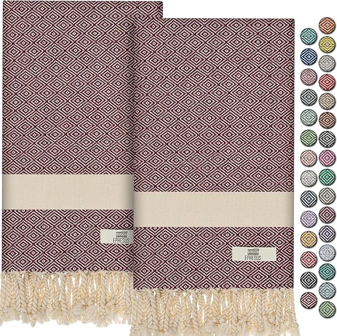 Turkish Hand Towels by EPHESUSTOWELS