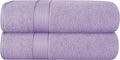 GLAMBURG 700 GSM Premium Cotton 2-Pack Oversized Extra Large Bath Sheet Set by GLAMBURG