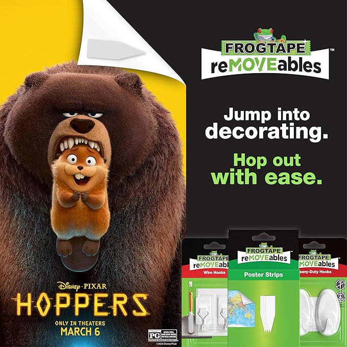 FrogTape reMOVEables Damage Free Adhesive Hook - Image 9