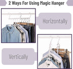 Mr. Pen- Space Saving Hangers for Clothes, Plastic Multi Clothes Hangers Space - Image 6