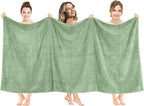 American Soft Linen 100% Cotton 600 GSM Turkish 40x80 Oversized Bath Towel Sheet by AmericanSoftLinen