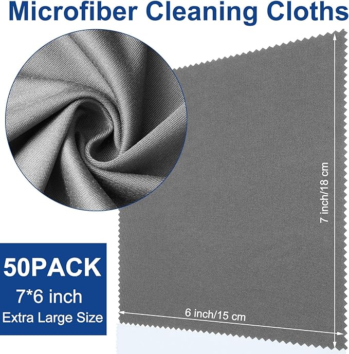 Frienda 50 Pcs Microfiber Cleaning Cloth - Image 2