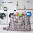 Deco Express Moving Bags with Zipper, Clothes Storage, Moving Supplies - Image 6