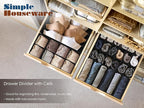 Simple Houseware 4-Pack Drawer Organizer Set - Image 6