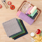 Homaxy 12 Pack Kitchen Dish Cloths, Super Soft and Absorbent Coral Velvet Dish - Image 5