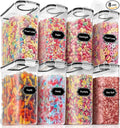 PRAKI Cereal Containers Storage Set, Cereal Dispensers by PRAKI