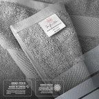 Infinitee Xclusives Luxury 100% Ring-Spun Cotton Bath Towels Set of 4 – Soft - Image 5